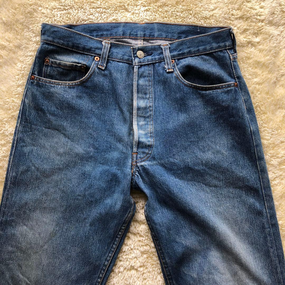 80's LEVI’S 501 USA製 W34 L38 524 希少 0117