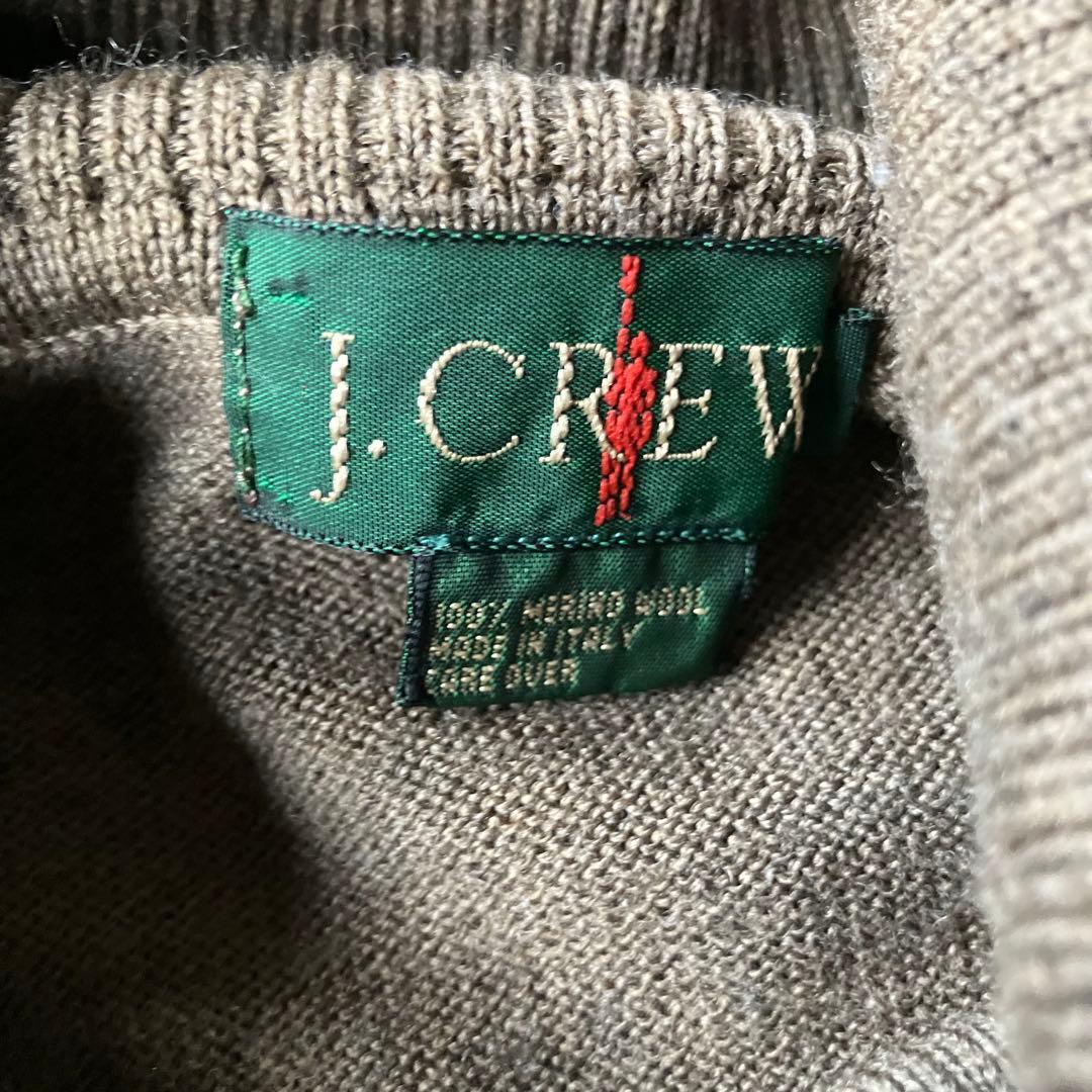 J.CREW イタリア製 巨人タグ　メリノウール　ハイネック　タートルネック