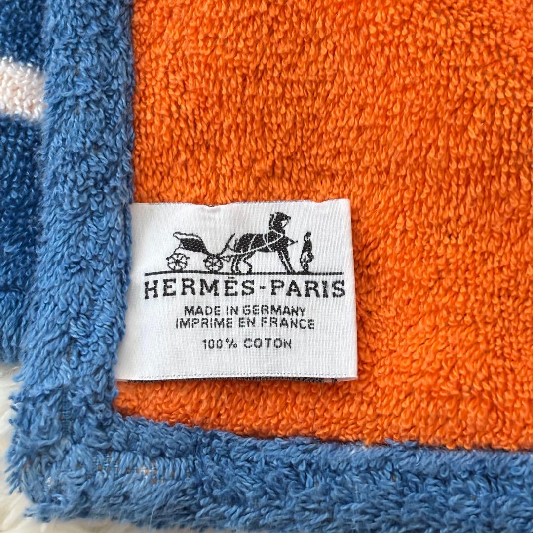 HERMES エルメス カレ タカン バスタオル ビーチタオル ブランケット