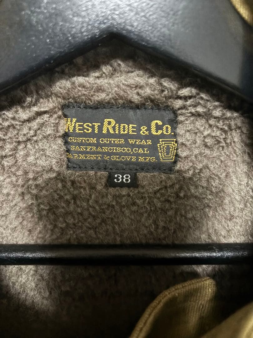 WESTRIDE ウエストライド ナパ　napa ベスト　裏ボア