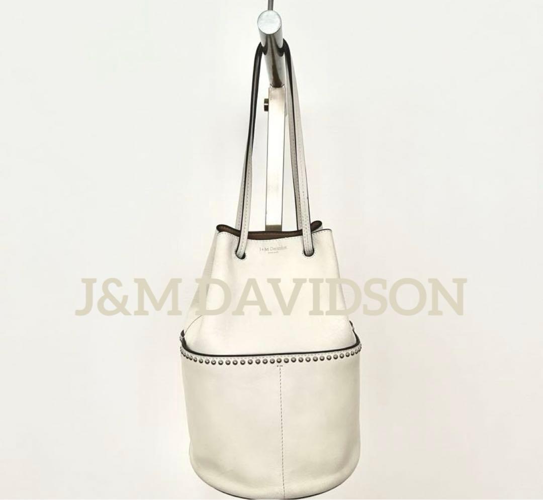 J&M DAVIDSON ミニ デイジー ウィズ スタッズ レザー バッグ