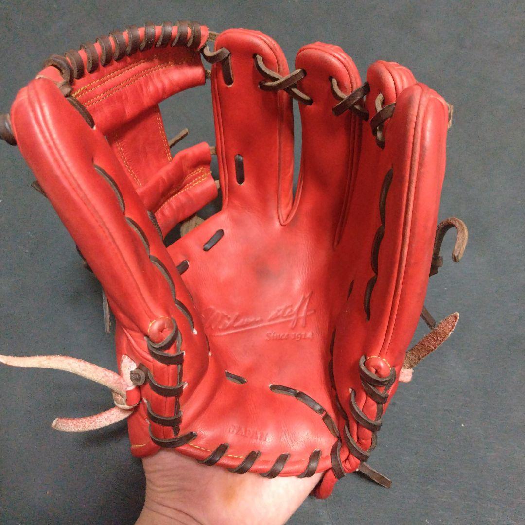 Wilson 硬式グローブ 87型　ウィルソン担当者型付け