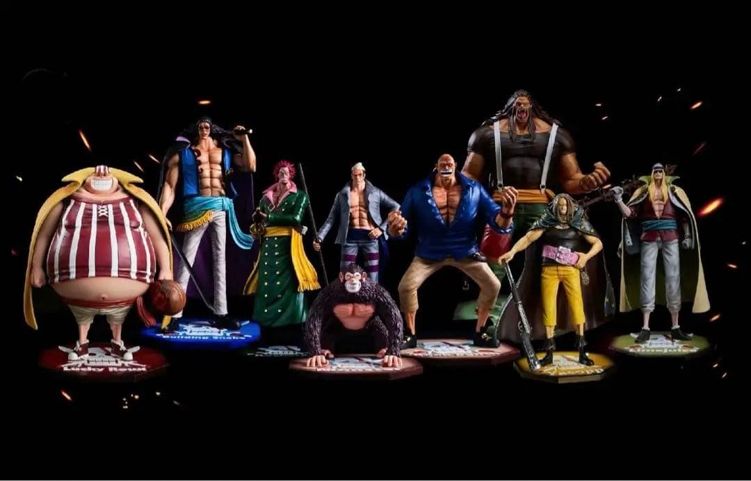 ワンピース POP 赤髪海賊団Ver2.0 RED フィギュア ガレージキット