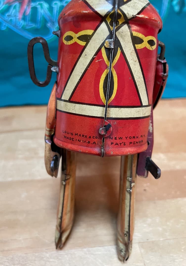 40’s アンティークトイ 「マーチング ドラマー」