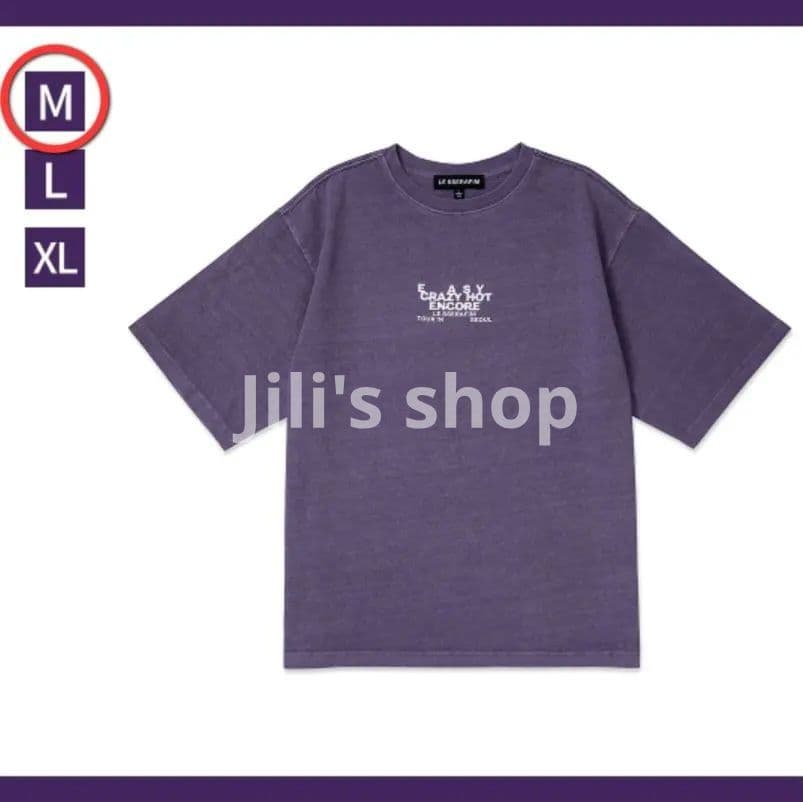 ルセラフィム ソウルコン Tour Routing T-shirt Tシャツ M