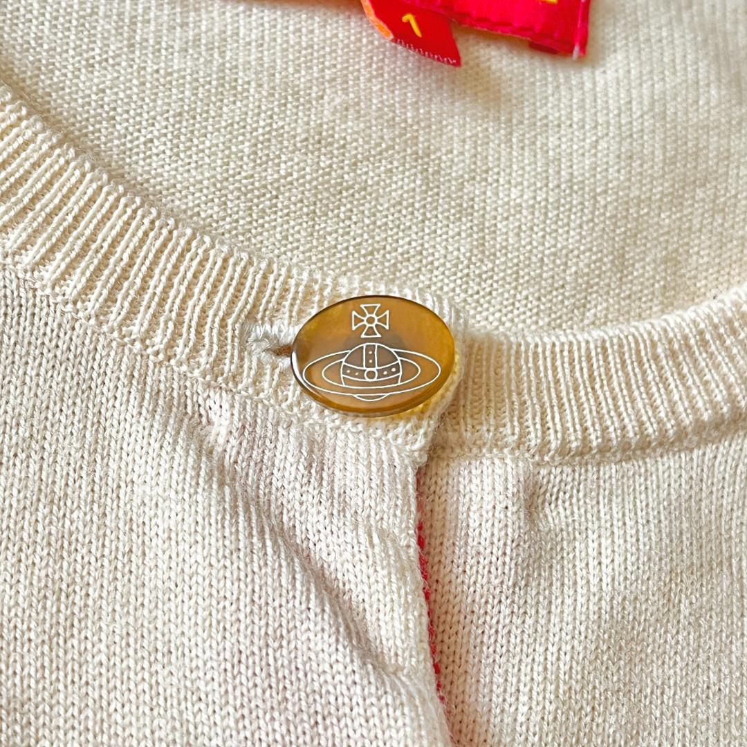 Vivienne Westwood カーディガン 1 アイボリー