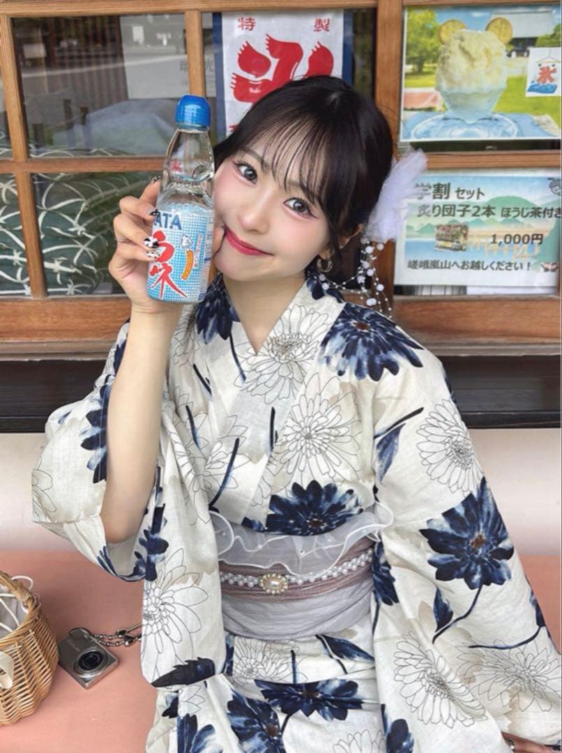 【即発送】新品 GRL grl グレイル ガーベラ浴衣セット tu1495