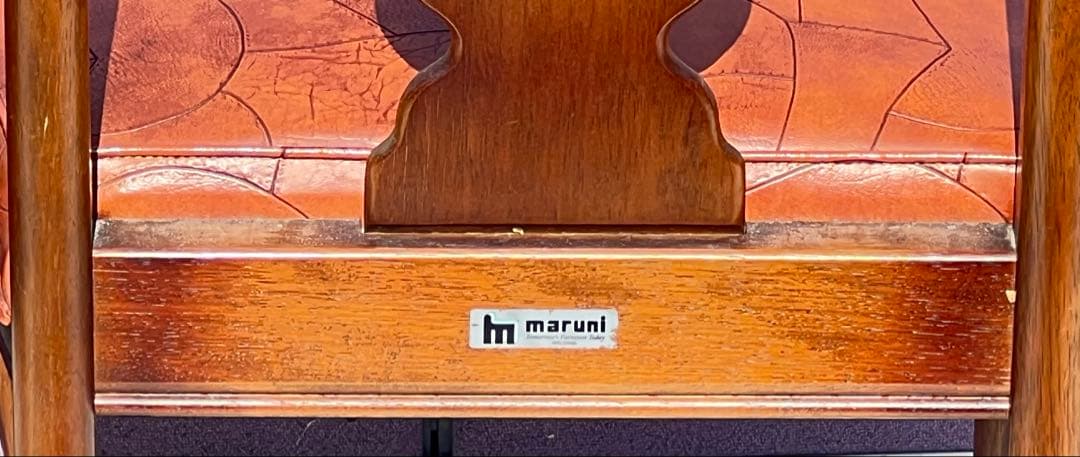 クラシックダイニングチェア 2脚セット1980年代 マルニ 地中海シリーズ