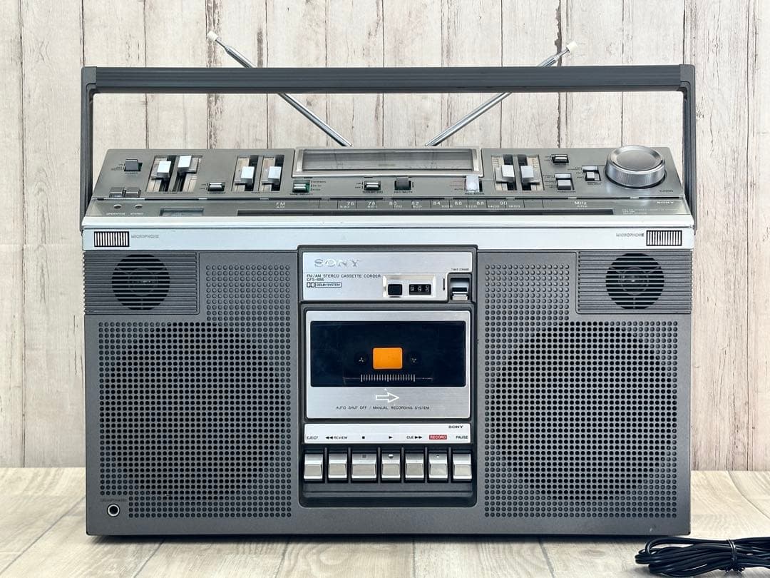 希少・動作品 | SONY ソニーラジカセ CFS-686 カセットレコーダー