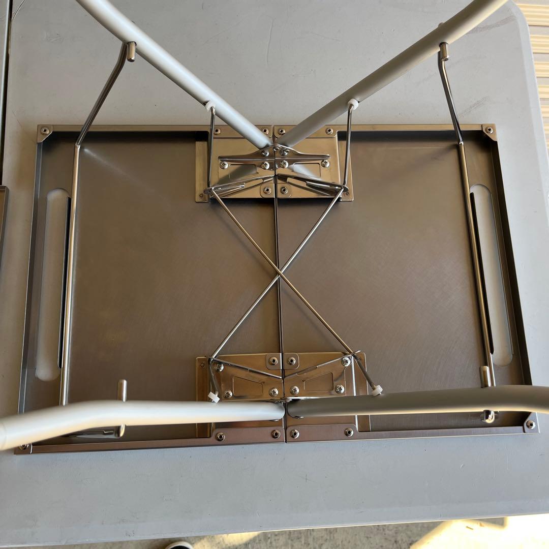 【美品】 peak TAKIBI Myテーブル ステンレストレイ付