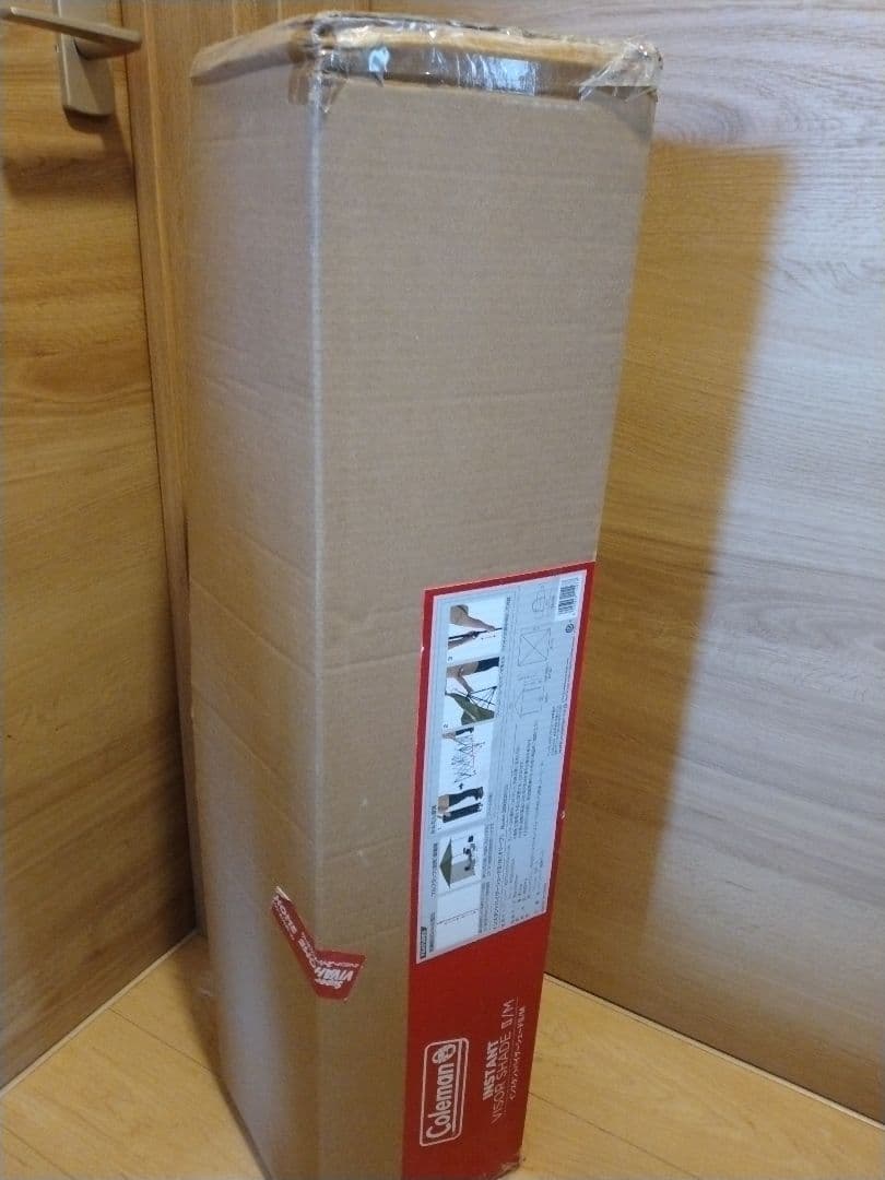 ★新品未使用 コールマン シェード インスタントバイザーシェードⅡ Ｍ オリーブ