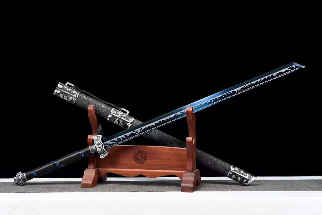 『霊炎唐横刀』古兵器 武具　刀装具　日本刀　模造刀 居合刀 長尺