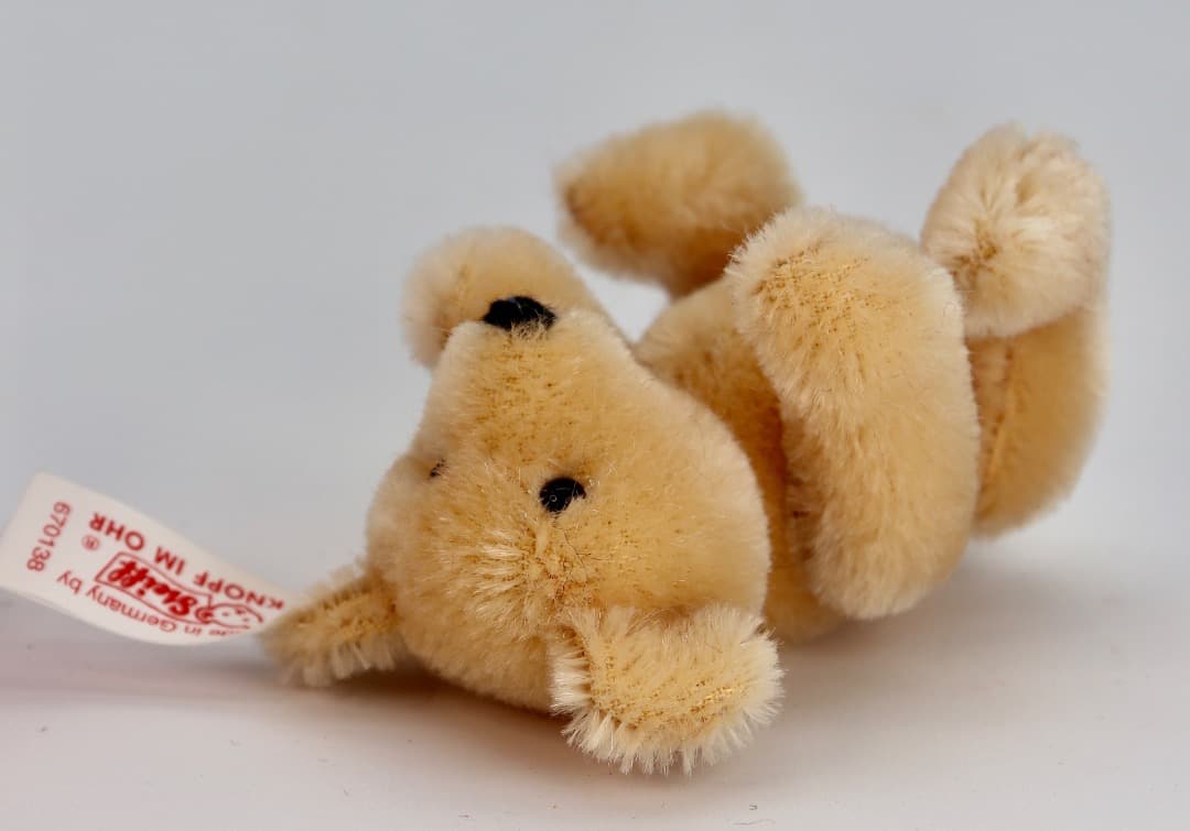 Steiff クリスマスブーツの中の小さなテディベア10cm 2000年度製品