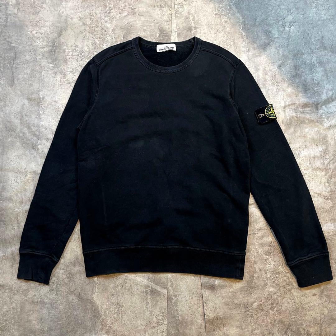 STONE  ストーンアイランド スウェット トレーナー ブラック