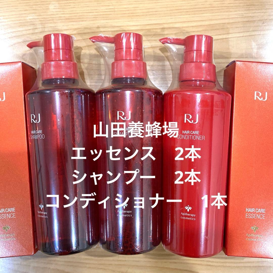 RJ ヘアケア シャンプー コンディショナー エッセンス セット