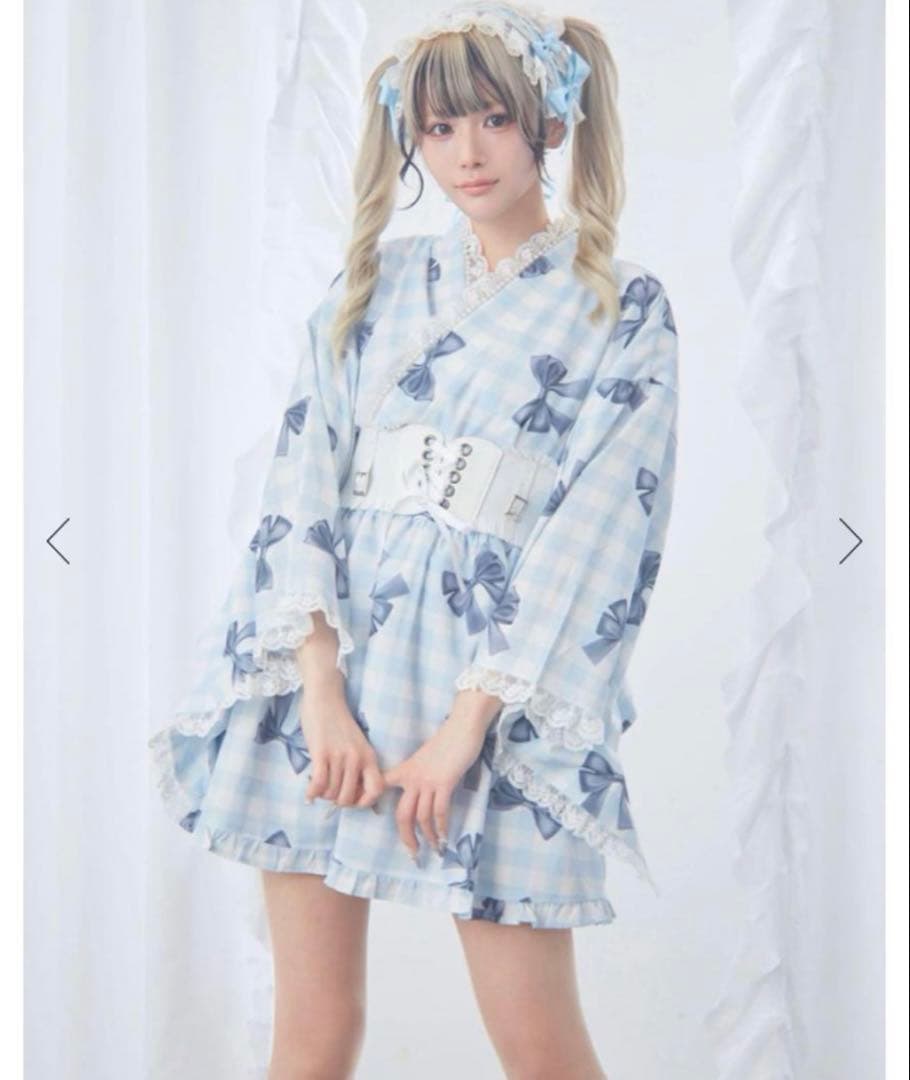 Ank Rouge 浴衣ドレス 帯付き