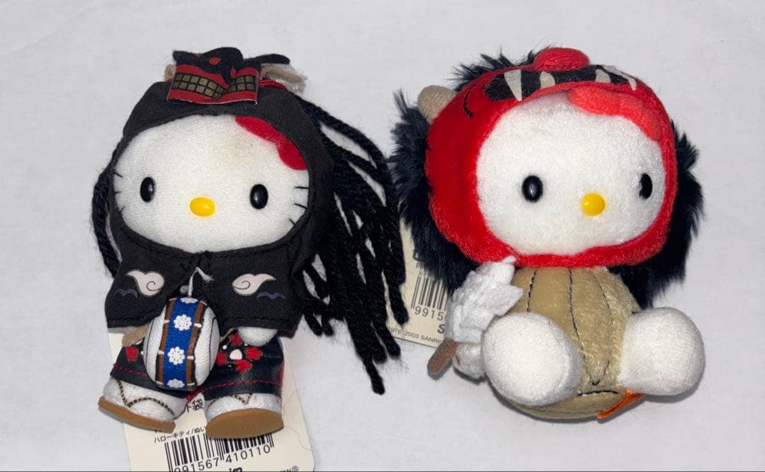 【本日限定価格】ご当地キティ 岩手限定 秋田限定 なまはげ赤 鹿踊りハローキティ