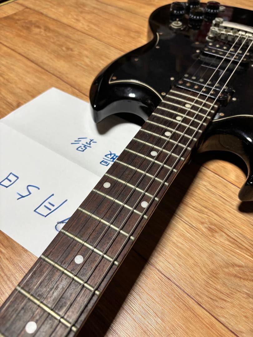 k*u様 Epiphone SG エレキギターブラック　エピフォン　黒