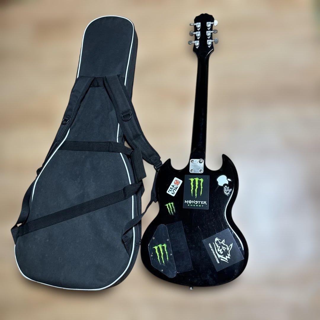 k*u様 Epiphone SG エレキギターブラック　エピフォン　黒