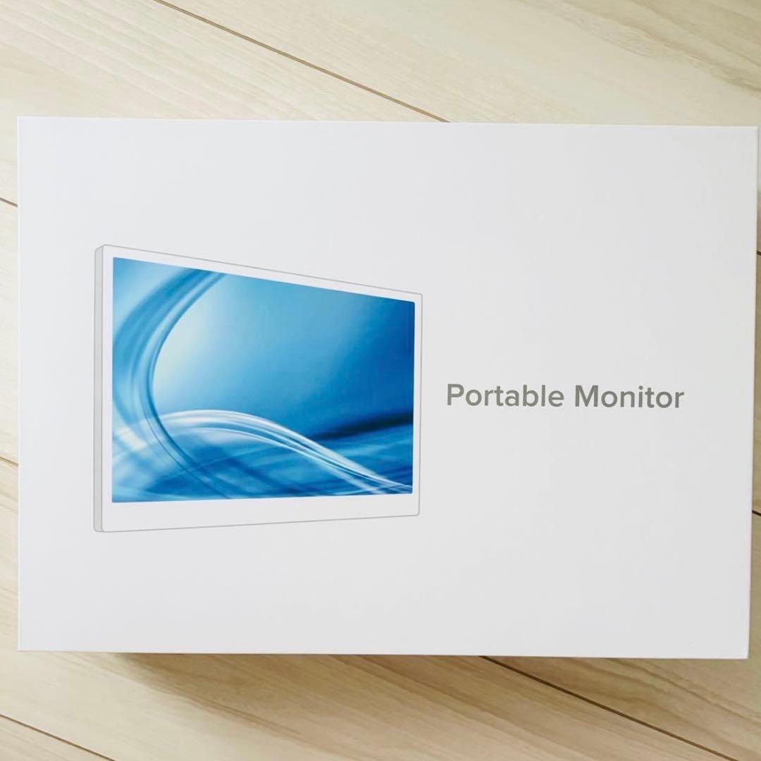 モバイルモニター モバイルディスプレイ 自立型 収納ケース付き 15.6インチ