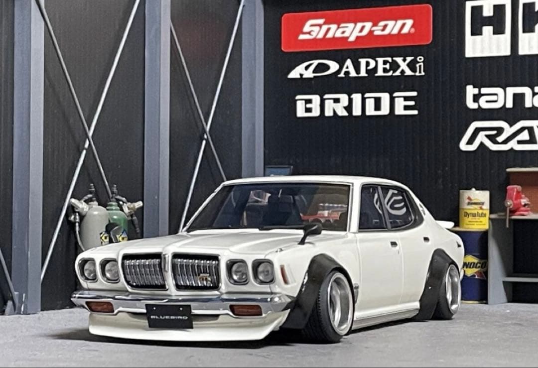 1/18ミニカー　IG サメブル　★新品【改】カスタム★セミワークスフェンダー