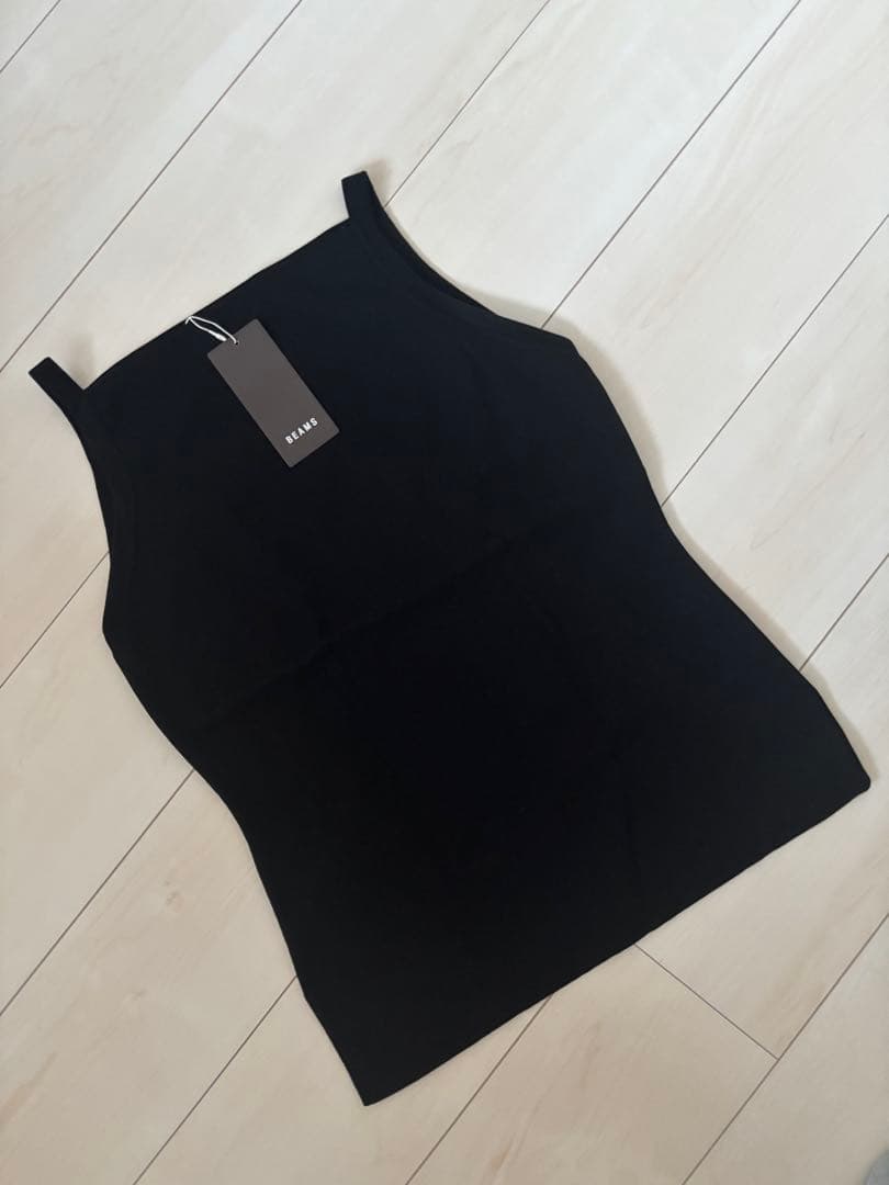 【未使用・タグ付】Demi-Luxe BEAMSヘルシーニットキャミソール