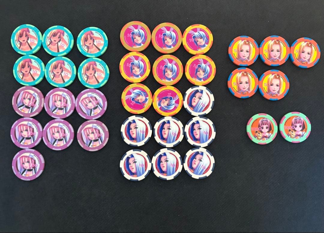 リオデカーニバル カジノチップ　35枚まとめ売り