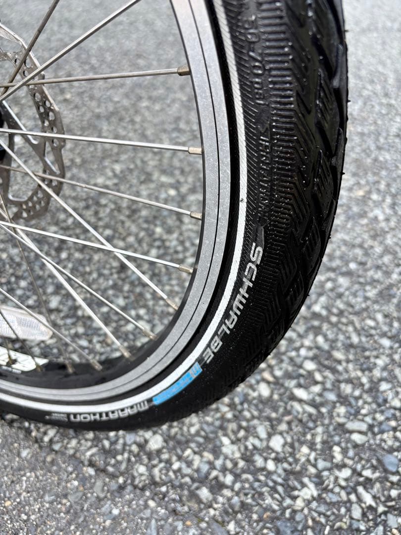 ま*o様 ルイガノ LGS-MV5 DEORE シュワルベバリ山タイヤ シマノデ