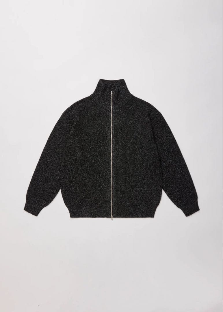 トップス ULTERIOR W/C MELANGE RIB DS KNIT