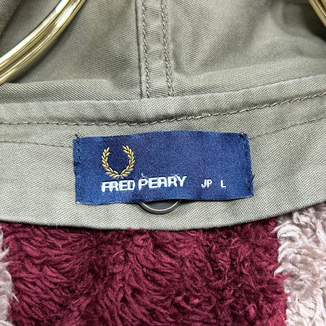 FRED PERRY モッズコート ユニオンジャック ライナー 2way カーキ