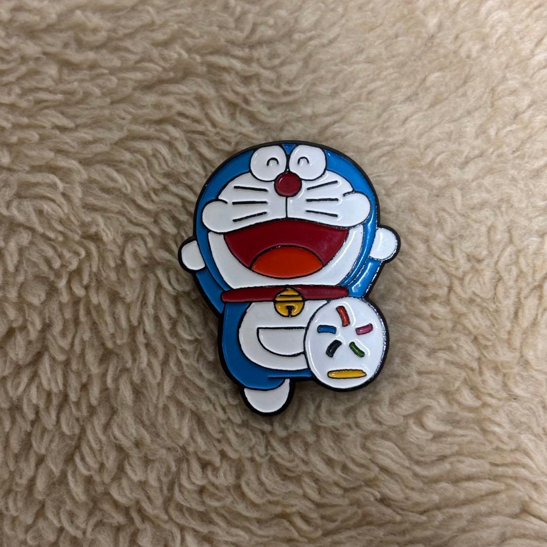 【非売品・希少】1998年 長野オリンピック ドラえもん ピンバッジ テレビ朝日