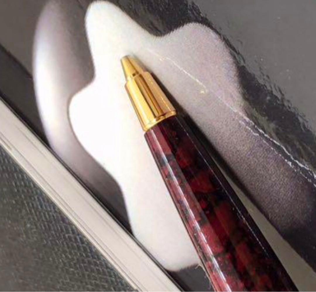 モンブラン　★金運幸運を呼ぶパワー石！レッドメノウ・マーブル特別なノブレスドウエ