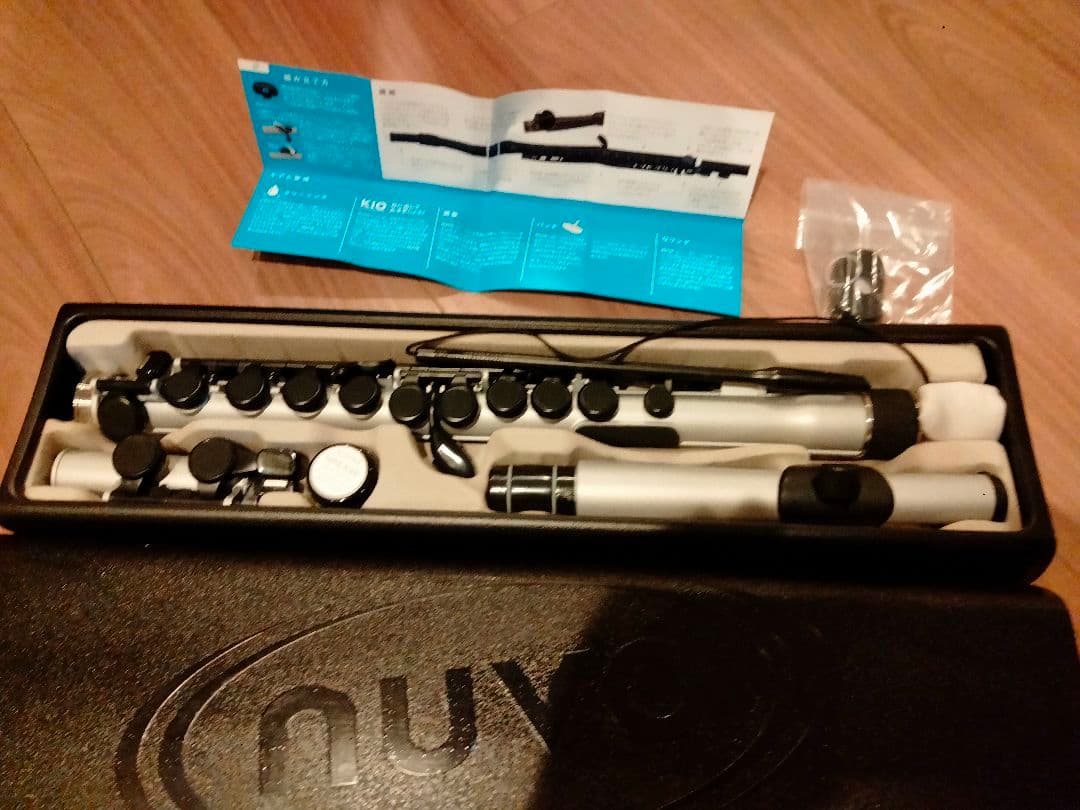 趣味・スポーツ・実用 NUVO Student Flute 2.0 (Silver/Black)