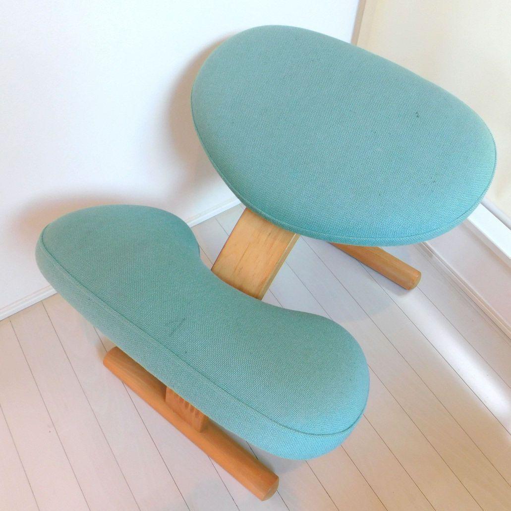 Rybo リボ社 バランスイージー バランスチェア スカルブルー 姿勢矯正 椅子