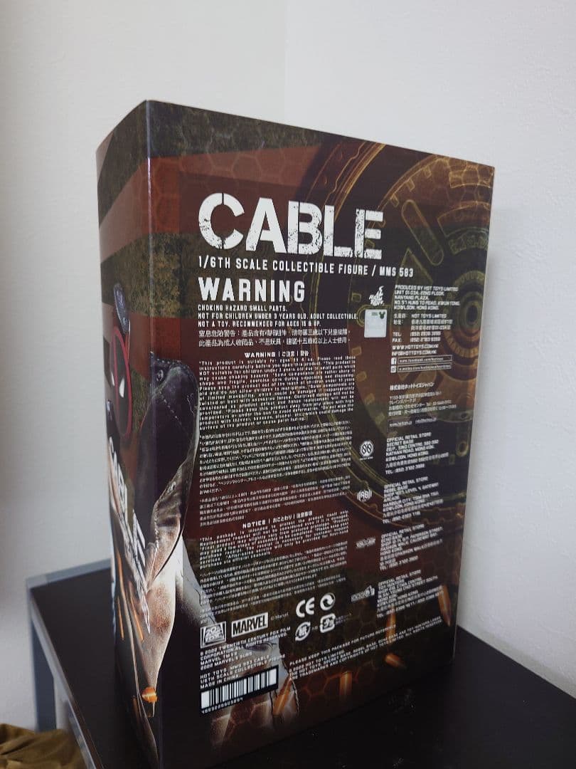 ホットトイズ 1/6ケーブル（デッドプール２）ボーナス版