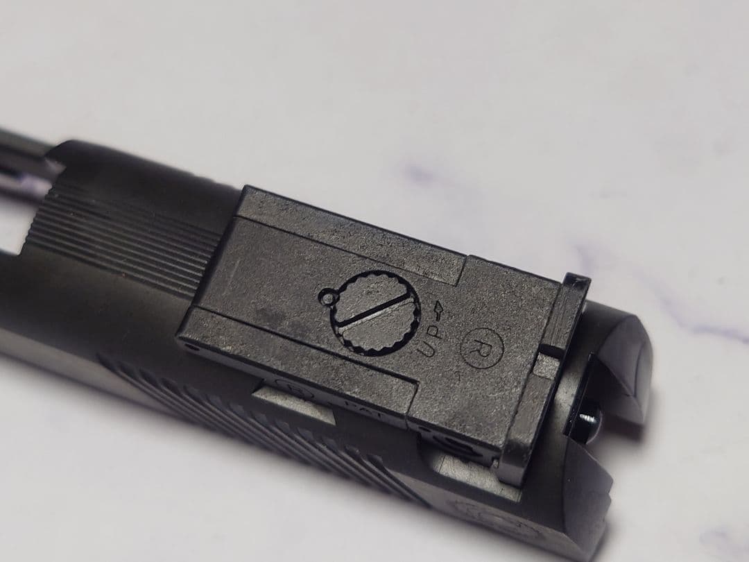 キ*ロ様 タニオコバ ＧＭ７ キャスピアン・カスタム モデルガン の スライド