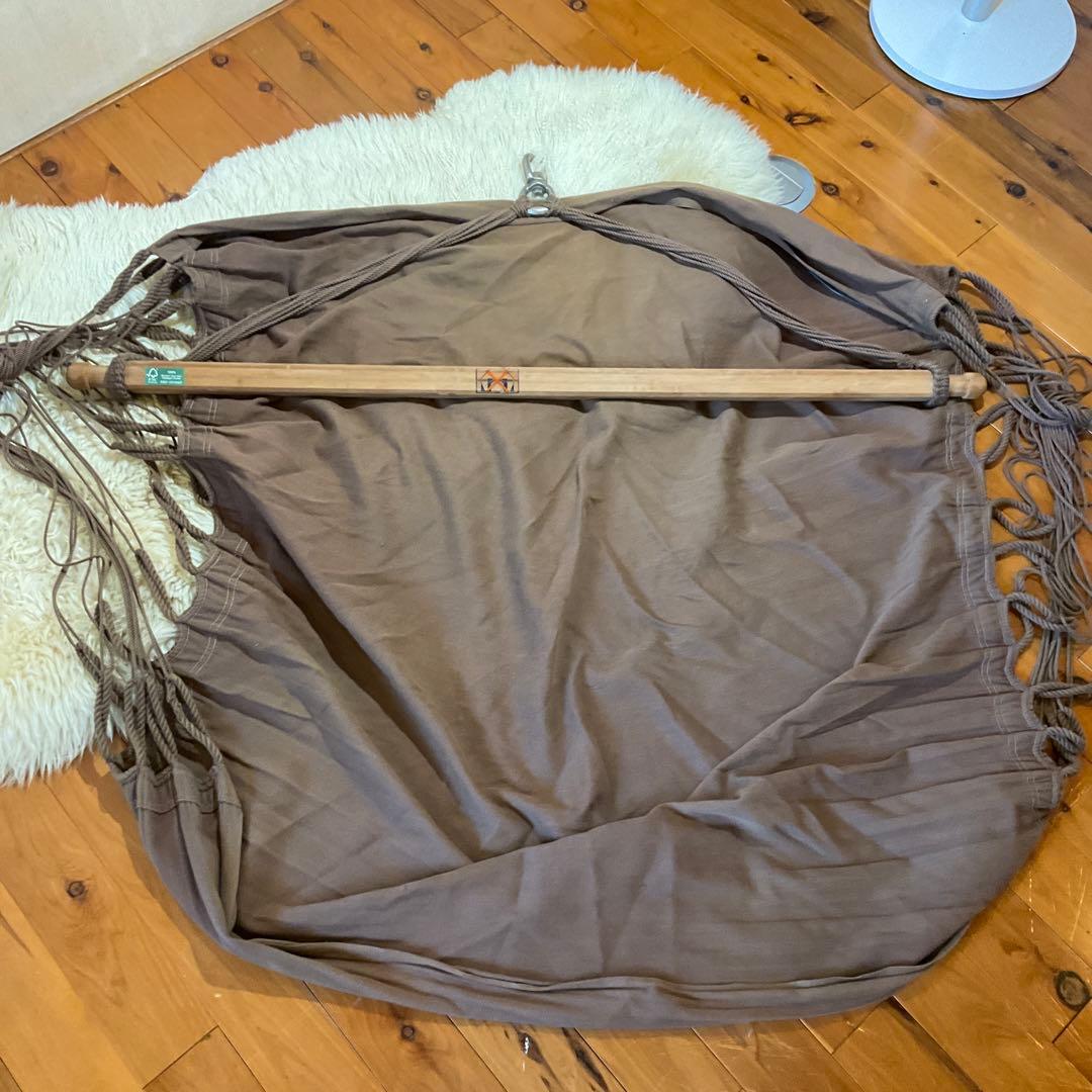 LA SIESTA ブラウン ハンモック　棒を除く