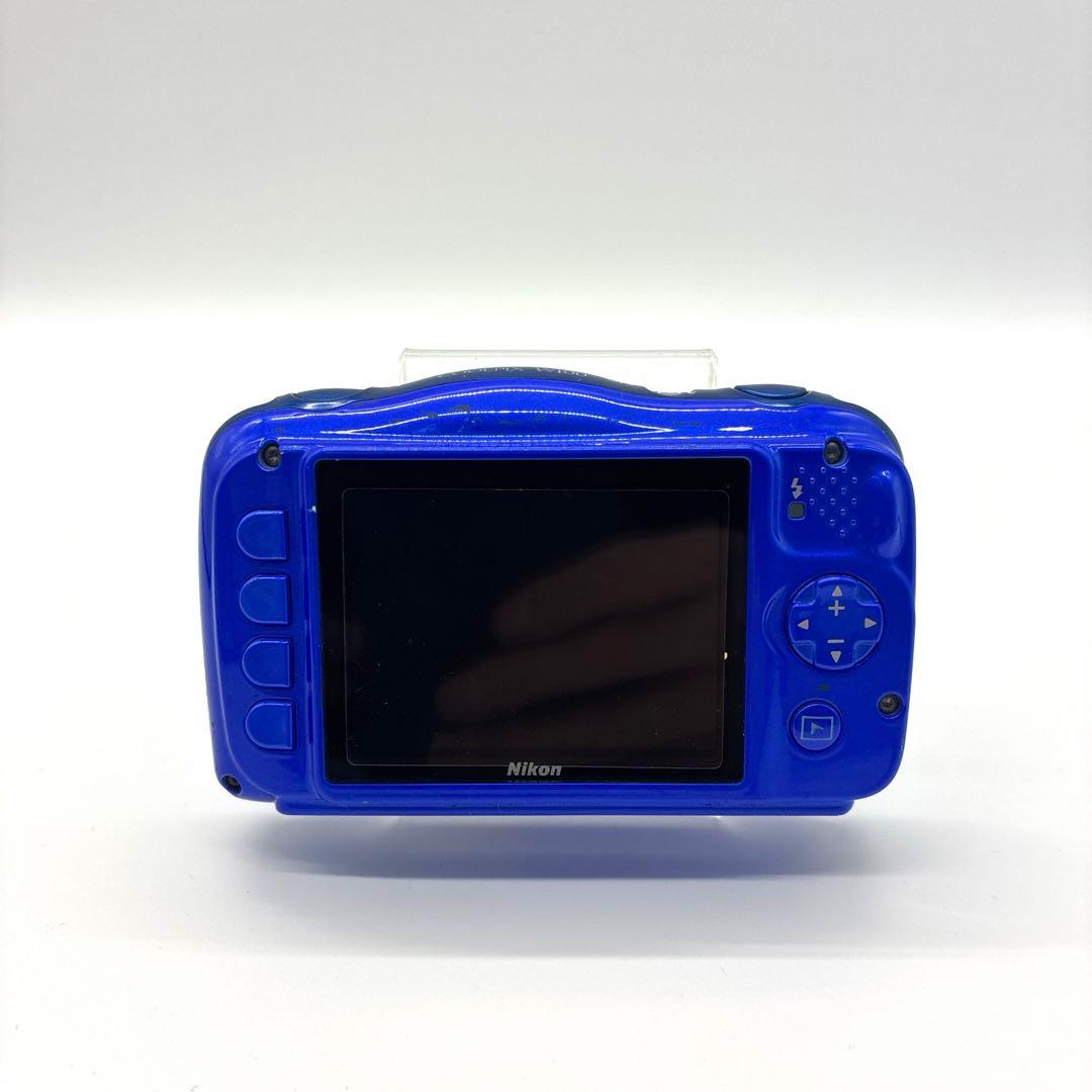 セール　美品　動作確認済　Nikon　ニコン　COOLPIX　W100　ブルー