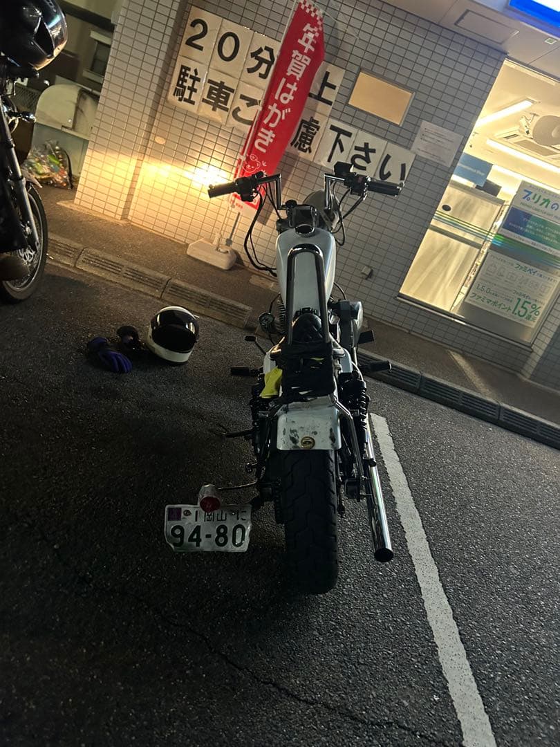 ヤマハ ドラッグスター250 フルカスタム チョッパー ボバー 実働 ベース車