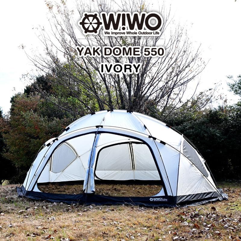 WIWO YAK DOME(ヤクドーム) 550 アイボリー 新品、未使用