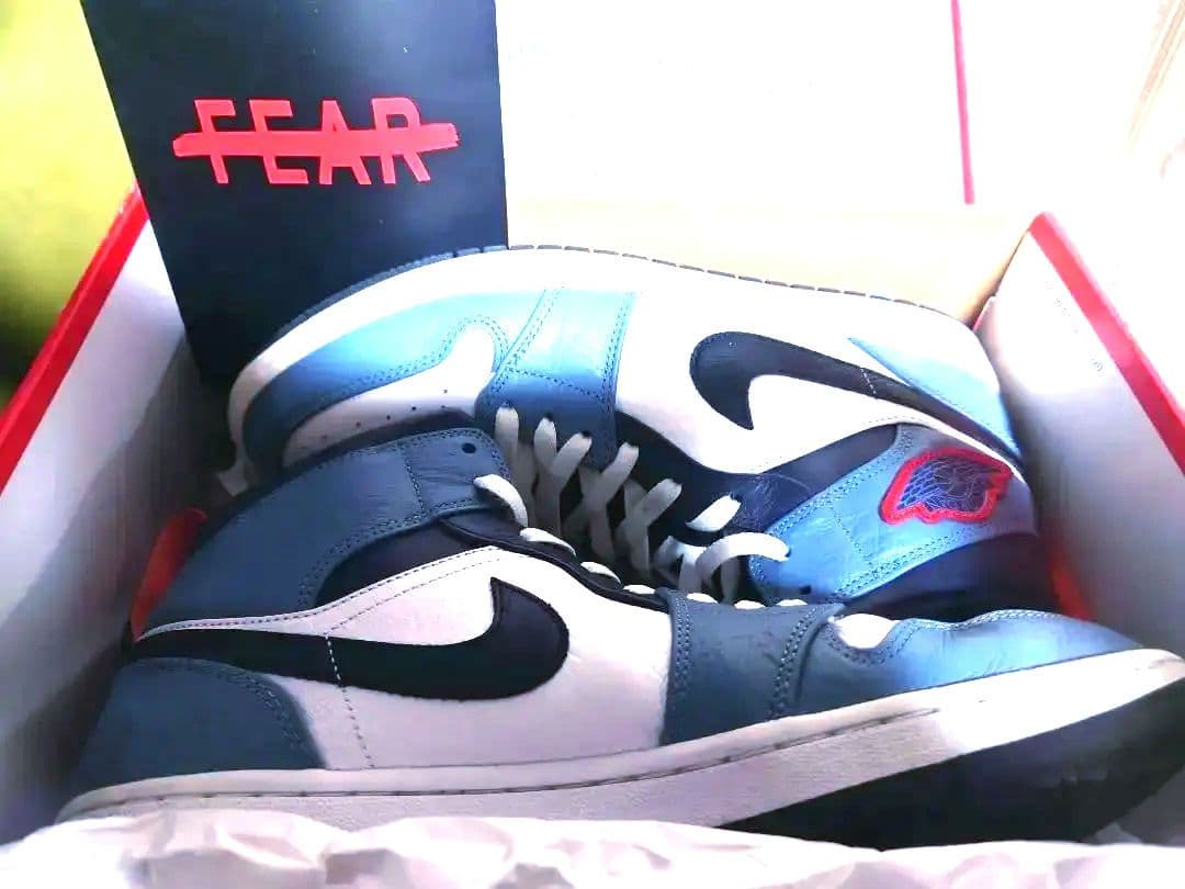 シューズ(男性用) NIKE AIR JORDAN 1 MID FEARLESS FACETASM