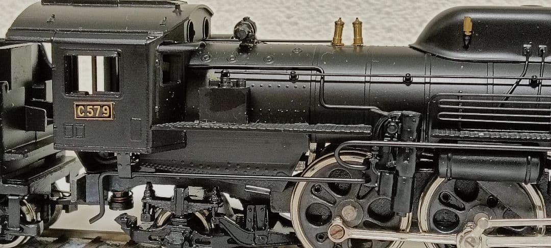 HOゲージ 天賞堂アダチ Ｃ57門デフ蒸気機関車、メンテナンス済