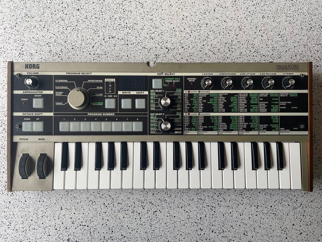 *中古* KORG / micro KORG シンセサイザー,ボコーダー