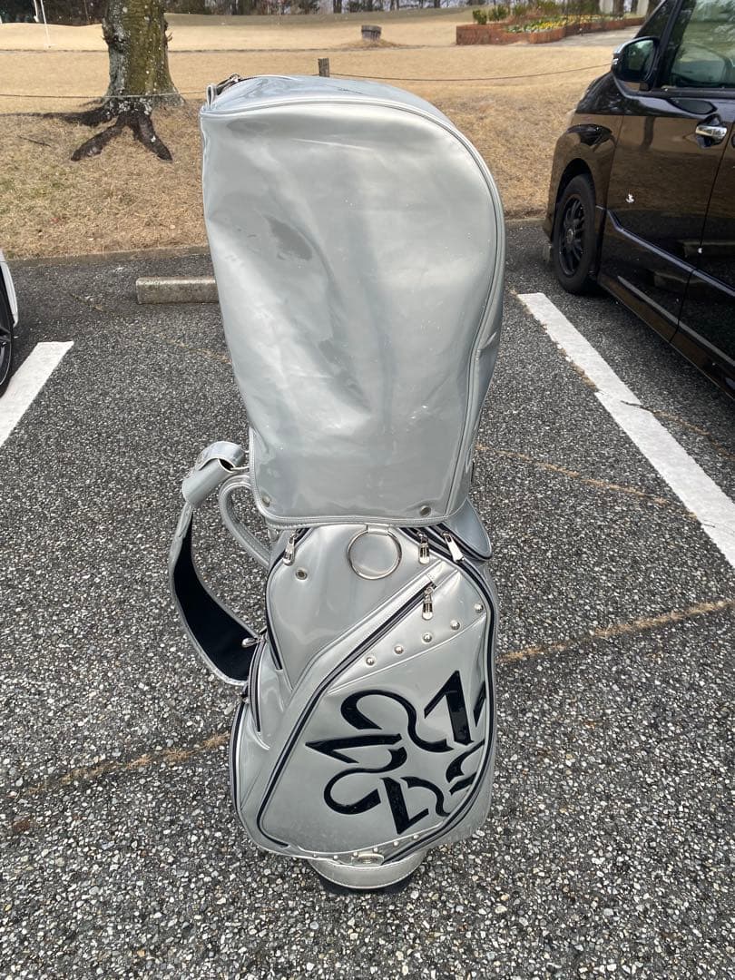 セントアンドリュース　St.ANDREWS エナメル キャディバッグ　8.5型