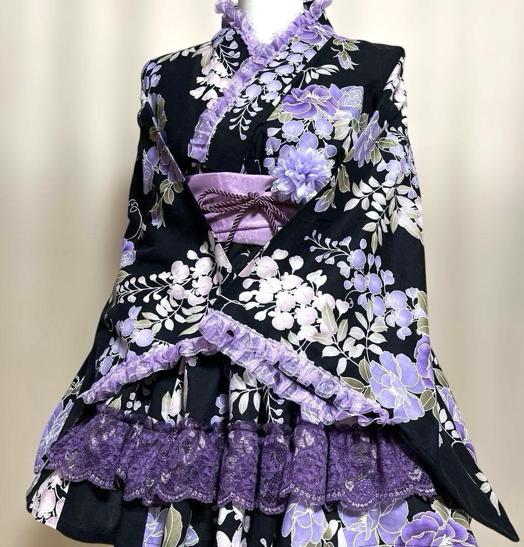 ＭＣ③ 浴衣ドレス　地雷系　量産型　姫ギャル