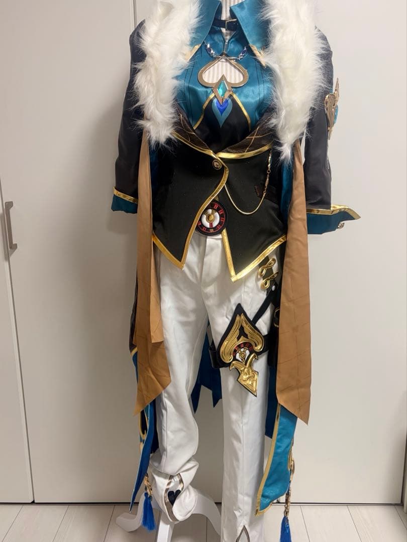 三分妄想　崩壊スターレイル　アベンチュリン　衣装　靴　ウィッグセット