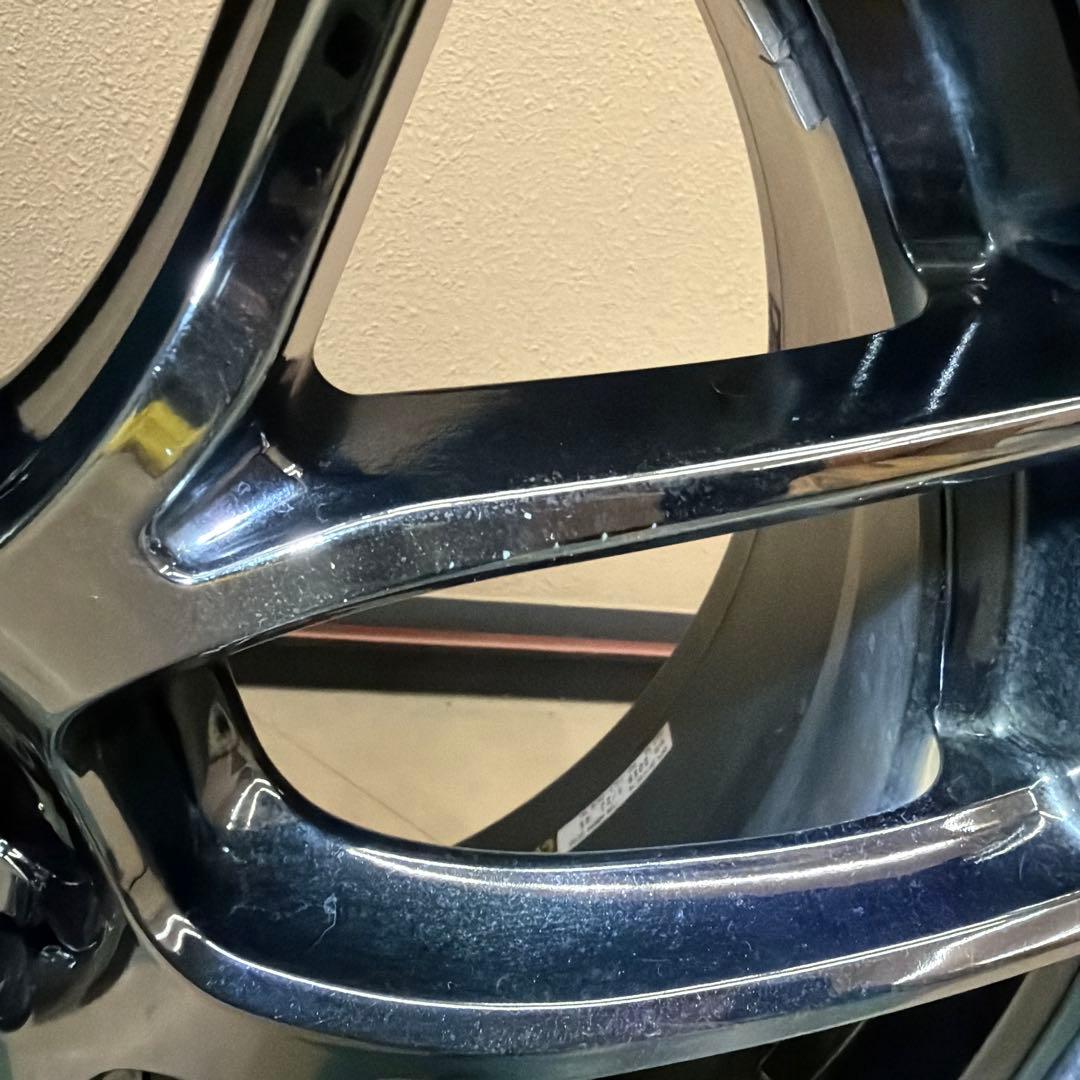 RAYS ホムラ2×7AG 20インチ ブラッククロームコーティング 4本