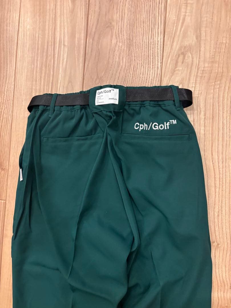 ADJUSTABLE WARM PANTS グリーン　L