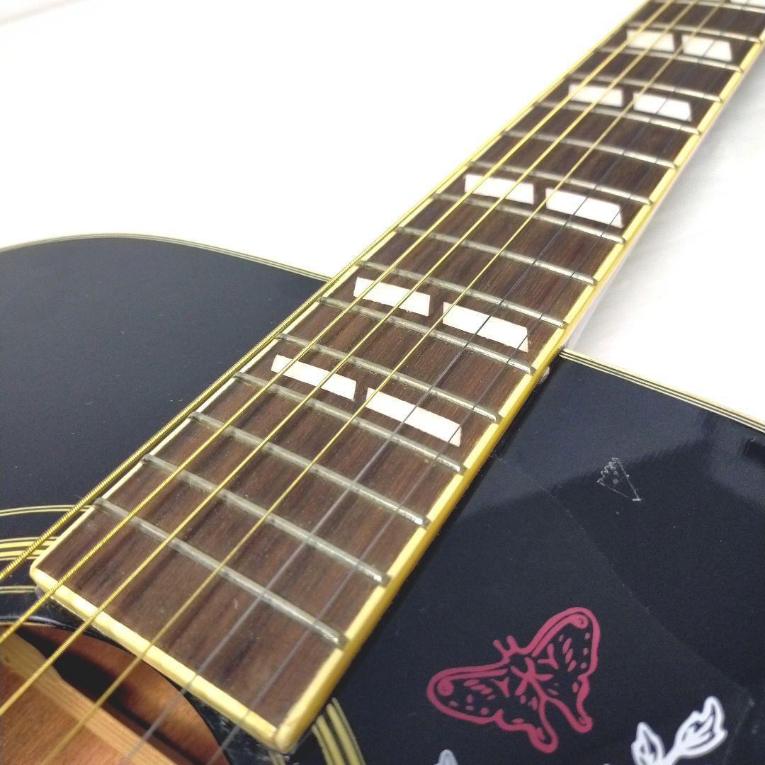 【24H以内発送】Maison アコギ H-22/BK ハミングバード風 黒