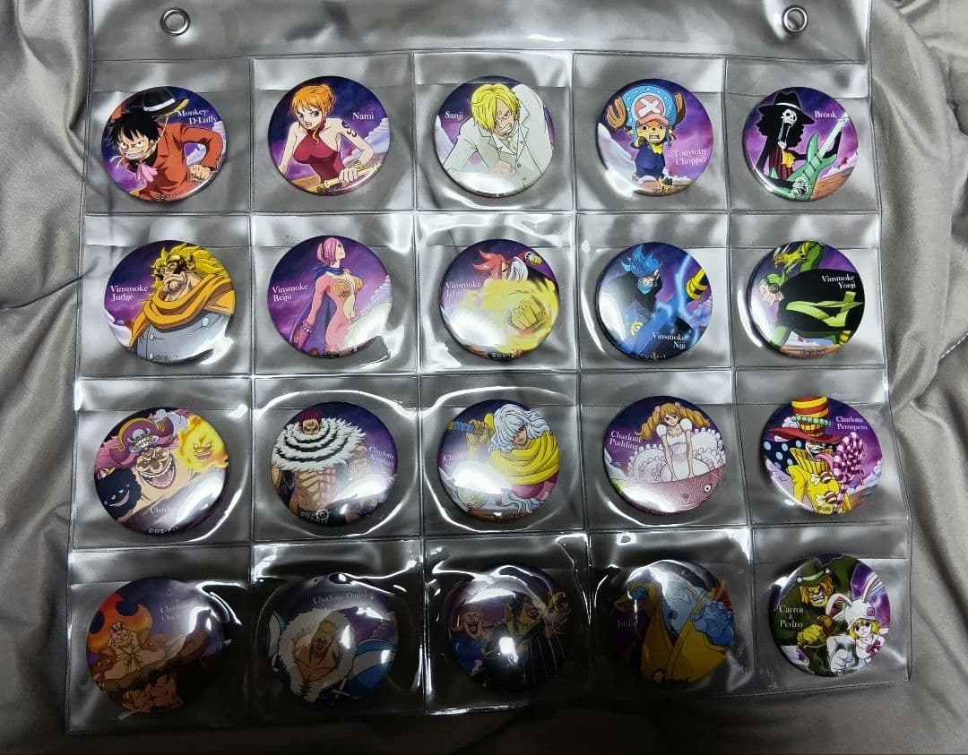 ワンピース 地獄のお茶会 缶バッジ コンプリート